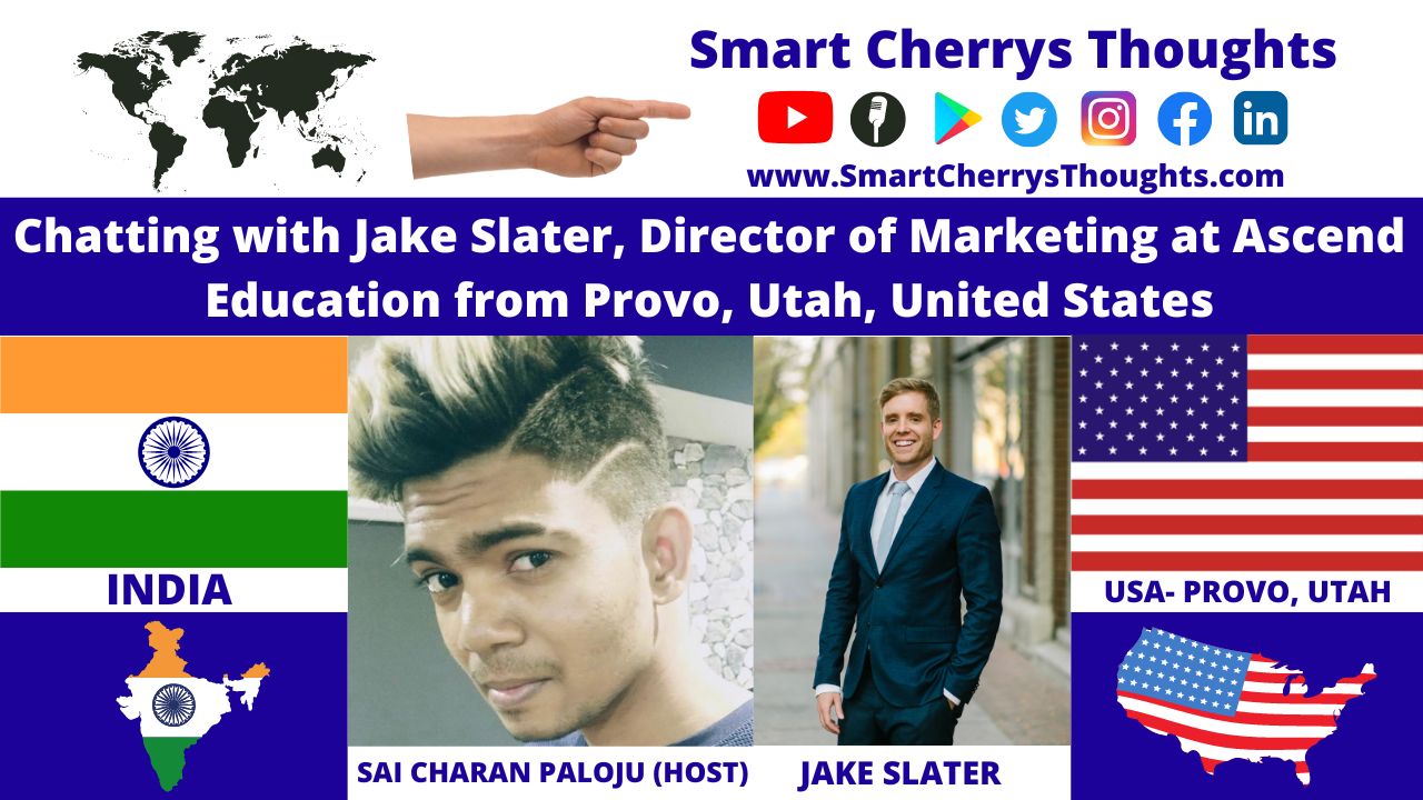 Chatting with Jake Slater, Director of Marketing at Ascend Education from Provo, Utah, United States post thumbnail image