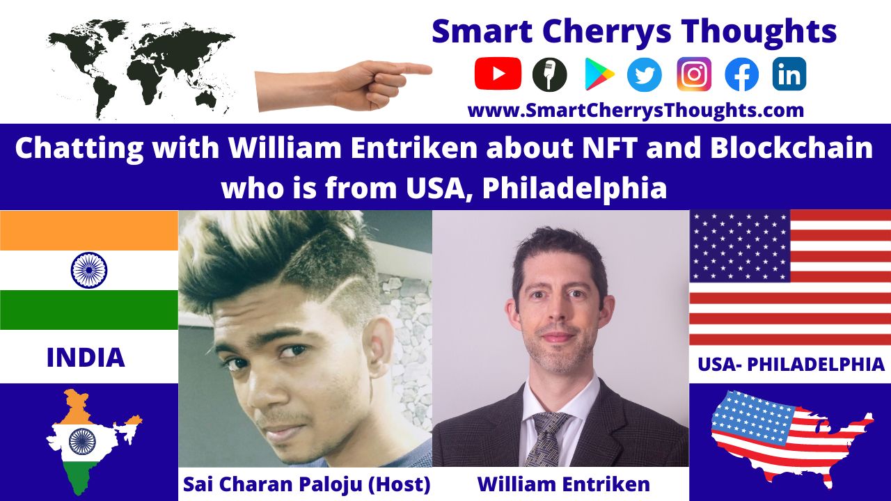 Chatting with William Entriken about NFT and Blockchain who is from USA, Philadelphia post thumbnail image