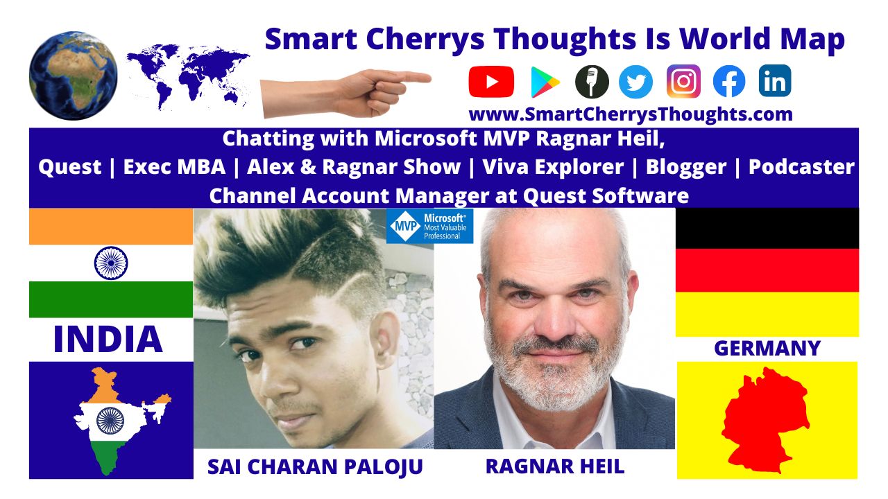 Chatting with Microsoft MVP Ragnar Heil who is Quest, Exec MBA, Alex & Ragnar Show, Viva Explorer, Blogger, Podcaster, Channel Account Manager at Quest Software post thumbnail image
