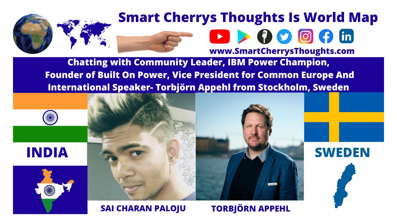 Chatting with Community Leader, IBM Power Champion Founder of Built On Power And International Speaker Torbjörn Appehl from Stockholm, Sweden post thumbnail image