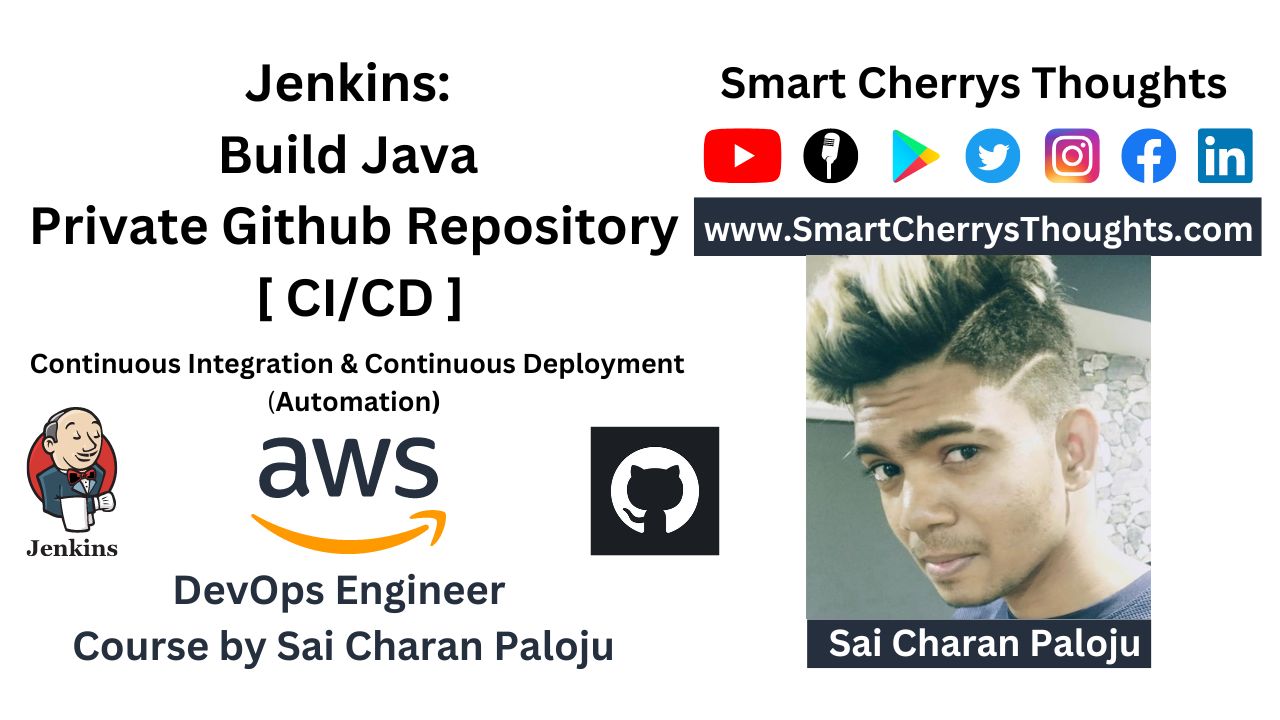 Jenkins Job- Build Java Private Github Repository- Automation- Continuous Integration & Continuous Deployment [ CI/CD ] post thumbnail image