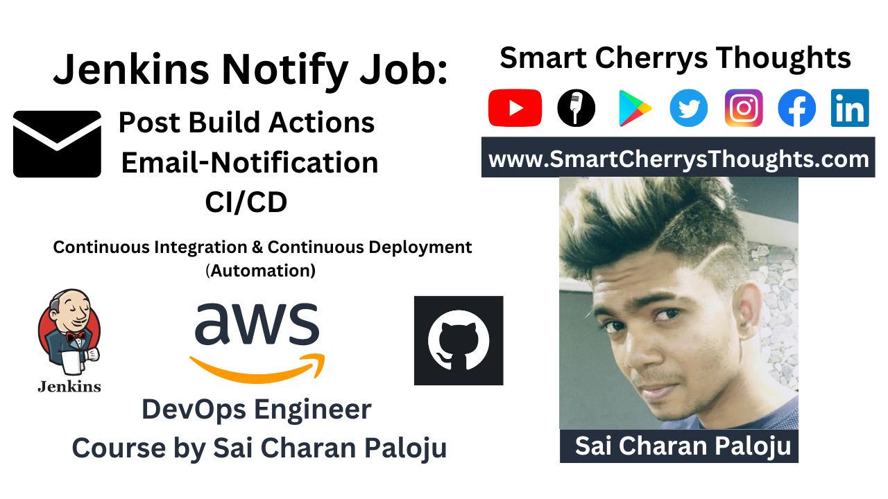 Jenkins Notify Job: Post Build Actions- Email Notification-CI/CD(Continuous Integration & Continuous Deployment) post thumbnail image