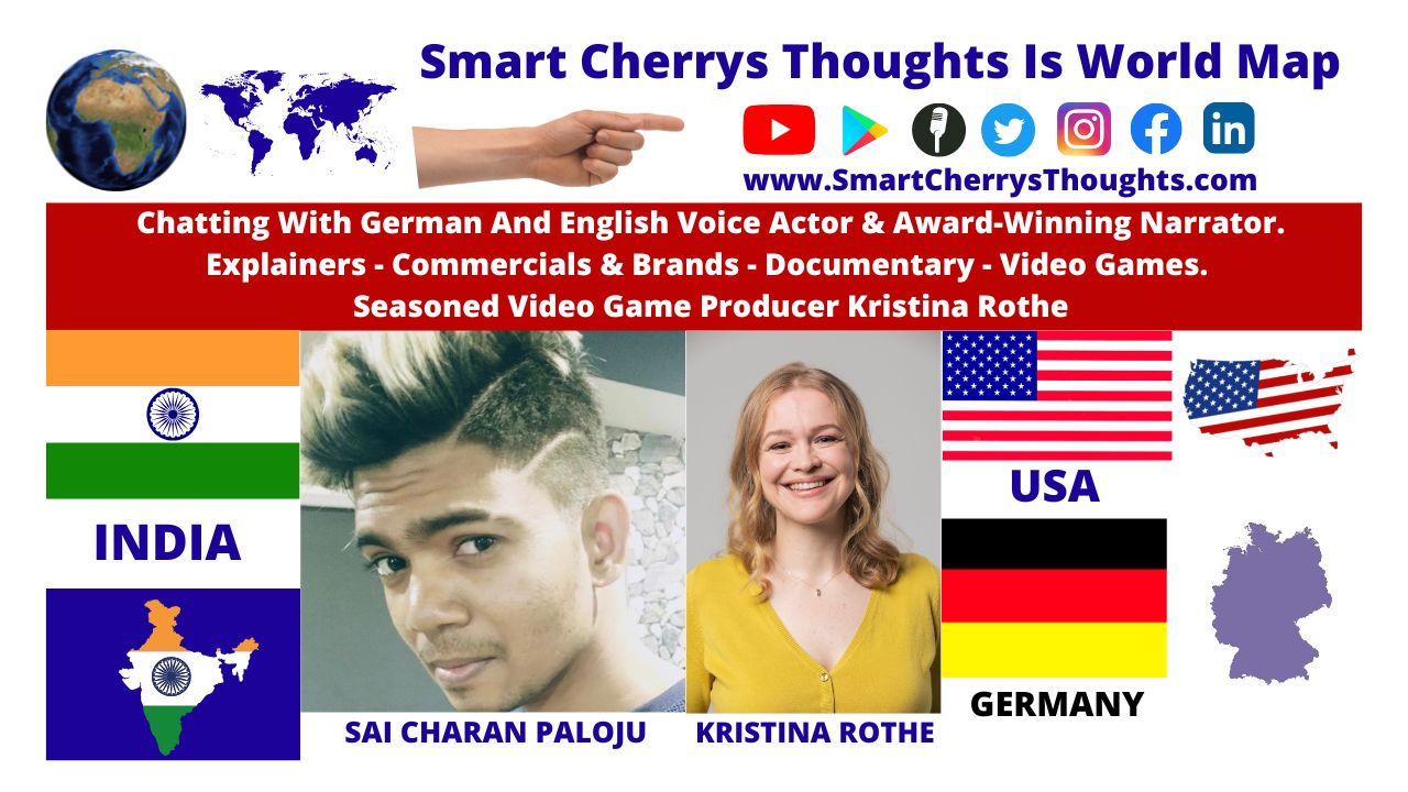 Chatting With German And English Voice Actor & Award-Winning Narrator. Explainers- Commercials & Brands- Documentary- Video Games. Seasoned Video Game Producer Kristina Rothe post thumbnail image