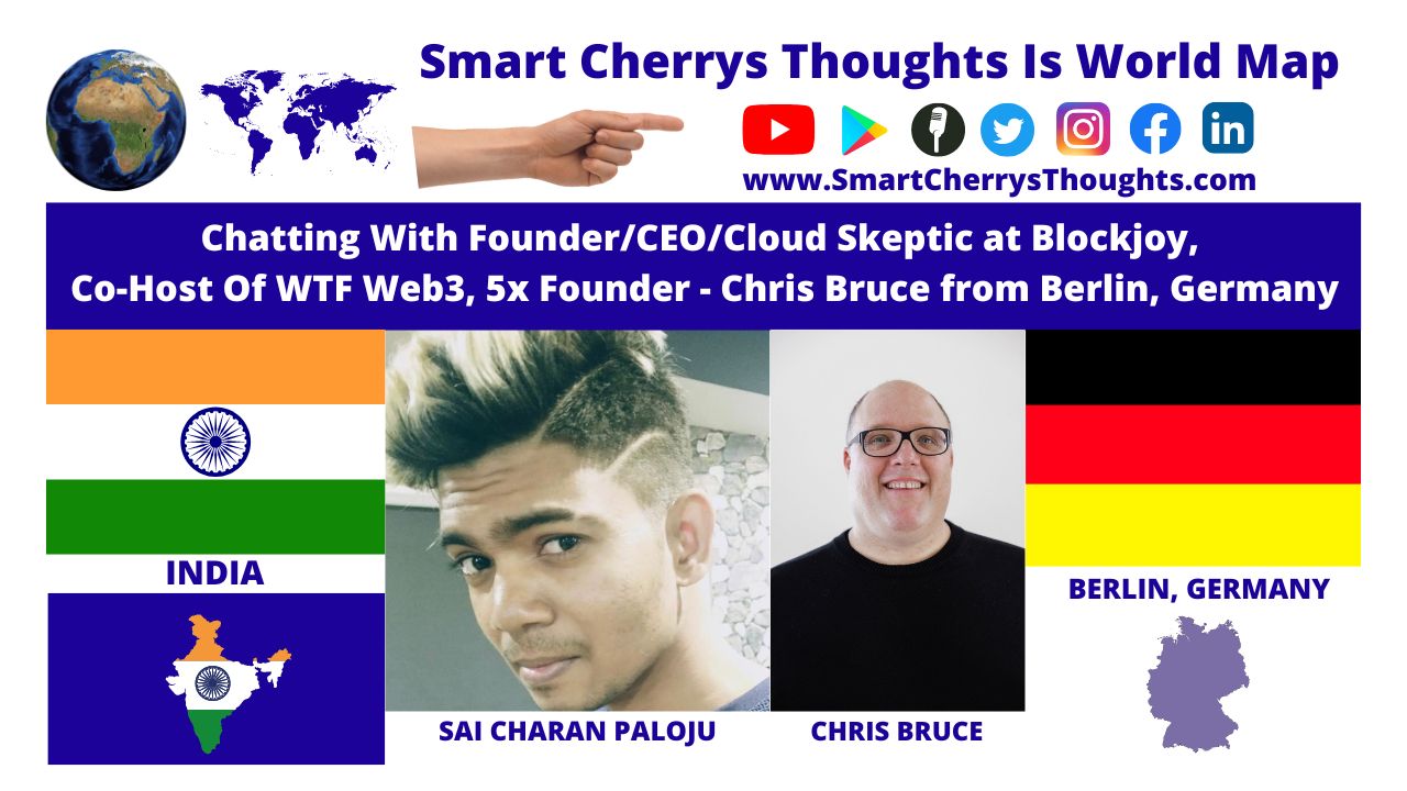 Chatting With Founder/CEO/Cloud Skeptic at Blockjoy, Co-Host Of WTF Web3, 5x Founder – Chris Bruce from Berlin, Germany post thumbnail image